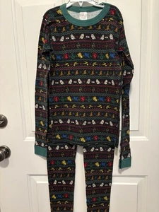 Hanna Andersson Harry Potter Pajamas Hogwarts Size 14/160 - Picture 1 of 4