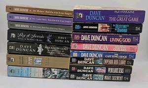 DAVE DUNCAN Lot of 15 Fantasy & Adventure Paperback Books  DEL REY EOS AVON - Imagen 1 de 9