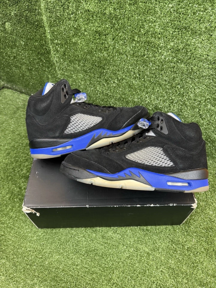 Tamanho 9 - Jordan 5 retrô Mid Racer azul - Imagem 1 de 4