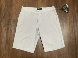 Travis Matthew Sz34 Shorts Active Golf Gray Prestige Lifetime Performance - Picture 1 of 6