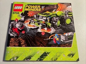 LEGO Power Miners 8708 INSTRUCTION MANUAL ONLY - Picture 1 of 4