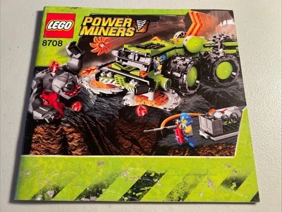 LEGO Power Miners 8708 INSTRUCTION MANUAL ONLY - Image 1 of 4