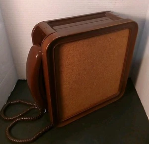 Vtg Wall Phone Trimline Electric Noteworthy Wall Telephone With Hanging Plate - Picture 1 of 23