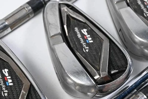 Taylormade M4 Irons / 5-PW+SW / Regular Flex KBS Max 85 Shafts - Picture 1 of 7