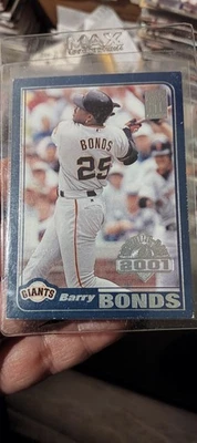 Barry Bonds Rare opening Day Card 2001 Topps#117$$ - Image 1 of 2