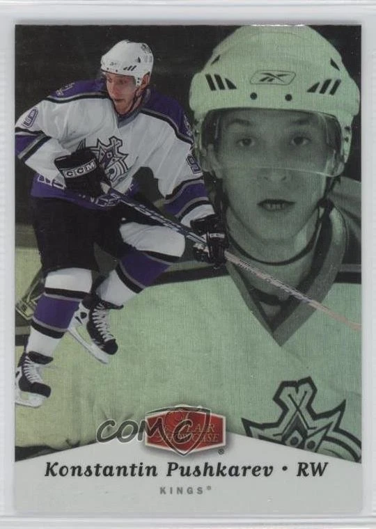 2006-07 Flair Showcase Upper Level Konstantin Pushkarev #48 Rookie RC - Image 1 of 2