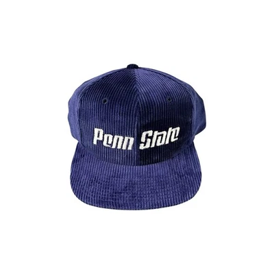 Vtg Rare NCAA Penn State Nittany Lions Corduroy Twins Enterprise Snapback Hat - Image 1 of 4