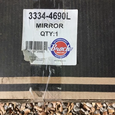 Espejo retrovisor lateral de remolque manual Brock 3334-4690L para Ford F-250 1999-2007 Foto 1 de 3