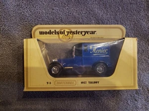 Matchbox "Models Of Yesteryear" - Y-5 - 1927 Talbot - Menier Chocolat - 1978 - Picture 1 of 6