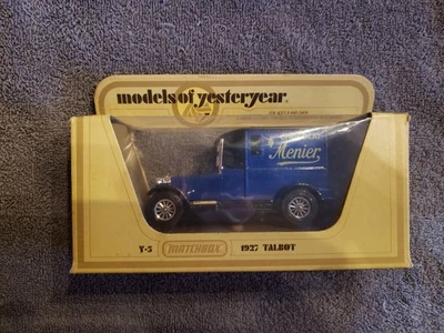 Matchbox "Models Of Yesteryear" - Y-5 - 1927 Talbot - Menier Chocolat - 1978 - Image 1 of 4