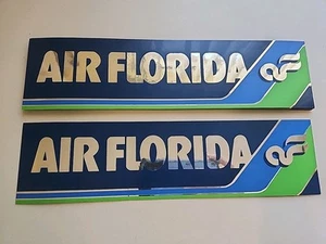 Air Florida 1980s Airline Bumper Sticker early 1980s last Logo - Picture 1 of 2