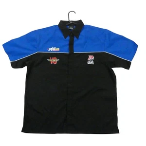 Camisa Garaje V8 Supercars Para Hombre Talla L/G Negra/Azul Clipsal 500 Super Día Temático - Imagen 1 de 16