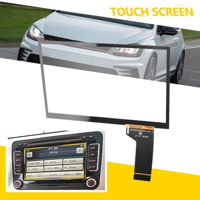 6.5" Fit 2012-2018 Volkswagen Golf 6R/Polo/Passat Touch Screen Glass Digitizer - Image 1 of 4