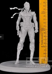1/8 E2046 Mercenary Snake Metal Gear Solid Unpainted Figure Model In Stock - Picture 1 of 4