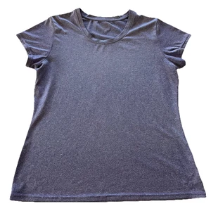 Champion Women's Athletic Top Purple Short Sleeve Activewear Shirt Sports Size L - Picture 1 of 8