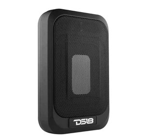 DS18 SQBASSX2 Amplified 1200 Watt 7x9 Under Seat Subwoofer Car Amp Sub Enclosure - Picture 1 of 4