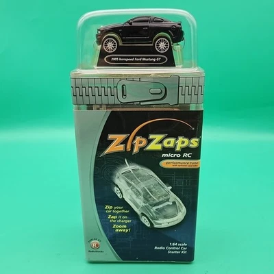 Zipzaps Micro RC Car 2005 Bonspeed Ford Mustang GT Brand New 1:64 Scale NOS  - Image 1 of 4