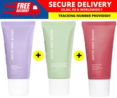 Grace and Glow Bundle 3in1 Smooth + English Pear and Freesia + Rouge 540 Protect - Image 1 of 4