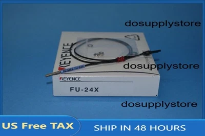 FU-24X FU24X 1PC New KEYENCE Fiber Optic Sensor Switch - Image 1 of 3