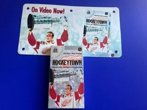 DETROIT RED WINGS 1996-1997 CHAMPIONSHIP SEASON VHS vtg Stanley Cup Hockey Video - Imagen 1 de 7