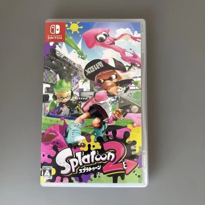 Switch Splatoon 2 Nintendo Switch Used Game only cartridge Japan - Image 1 of 3