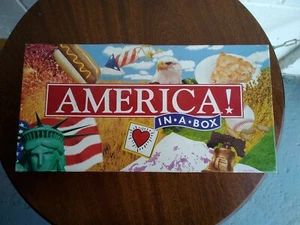 Amerika in einer Box/Monopoly Custom Brettspiel sehr Sammlerstück - Bild 1 von 5