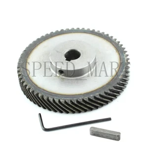 Módulo 1M-60T biselado de rueda de metal engranaje de motor 90° 60 dientes 10 mm diámetro - Imagen 1 de 4