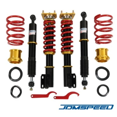 4PCS Adj. Height Complete Coilover Struts Shocks Fit Ford Mustang 1994-2004 - Image 1 of 4