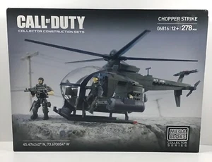 Call of Duty Chopper Strike 06816 nuevo en caja Mega Bloks 2014 militar MH-6 - Imagen 1 de 10
