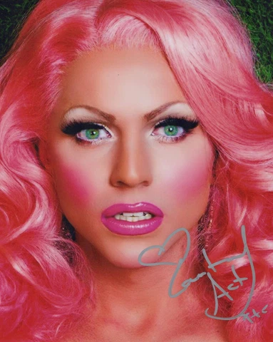 Courtney Act (RuPaul's Drag Race) signed 8x10 photo in-person Cover