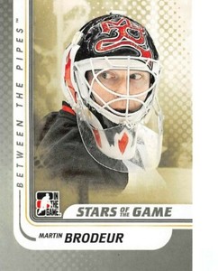 2010-11 Between The Pipes #120 Martin Brodeur
