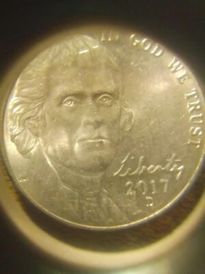 coins paper money errors us 2017D  DD NICE FIND DATE AND MONTICELLO AND CENTS - Image 1 of 4