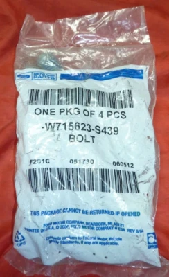 Perno de montaje de soporte de pinza genuino CANTIDAD 4 W715623-S439 Foto 1 de 2