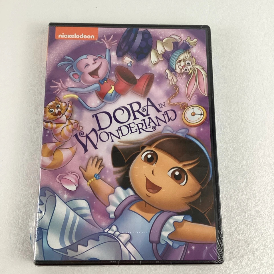 Dora The Explorer Dora in Wonderland DVD Movie Children Anime Nickelodeon