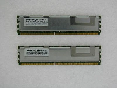 8GB 2x4GB PC2-5300 ECC FB-DIMM SERVER MEMORY for Dell PowerEdge 1950 III - Image 1 of 3