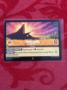 Disney Lorcana: Into The Inklands - Pride Lands - Pride Rock - 33/204 - Picture 1 of 5