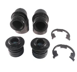 Conectores de codo Kinetico ablandador de agua Mach 90 con adaptadores y clips de mordedura de tiburón - Imagen 1 de 11