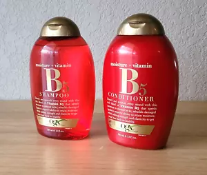 Nuevo conjunto de champú y acondicionador OGX Moisture + Vitamina B5 13 fl oz descontinuado - Imagen 1 de 4