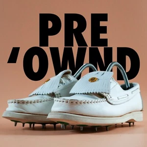 Footjoy Damen Golfschuhe weiß Leder Kiltie Größe US 5,5 - Bild 1 von 17