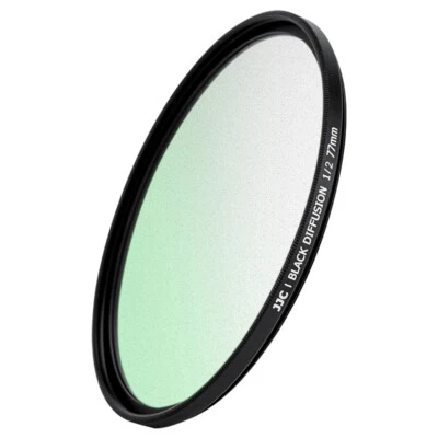 1/2 Black Pro Mist Filter Diffusion 49mm/52mm/55mm/62mm/82mm Effect Camera Lens - Image 1 of 4