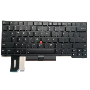 NEW For Lenovo Thinkpad T480S T490 T495 L380 L390 US keyboard 01YP360 01YP520 - Picture 1 of 5