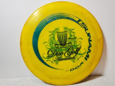 DGA Tsunami PFN 170 grams Yellow disc golf Disc Golf Association - Image 1 of 4
