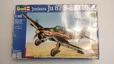Revell Junkers Ju 87 B-2 Stuka Model Kit 1/48 Scale 04564  -D3 - Immagine 1 di 2