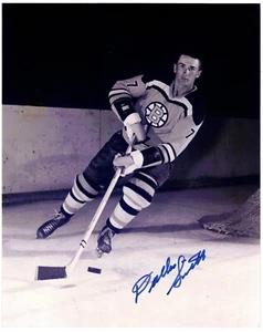 Dallas Smith Boston Bruins Signed 8x10 Glossy Photo, COA - Picture 1 of 2