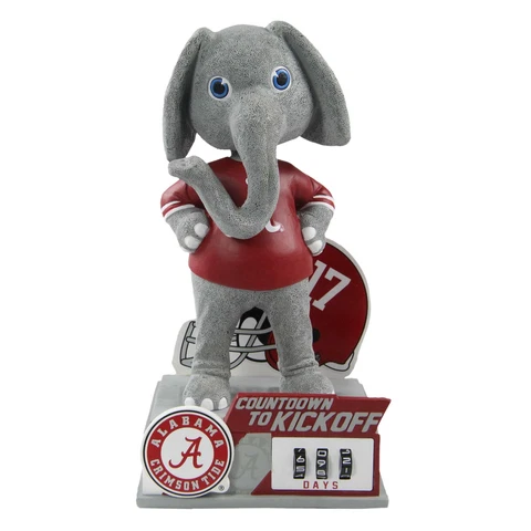 Big Al Alabama Crimson Tide Countdown to Kickoff Bobblehead College Football Cover