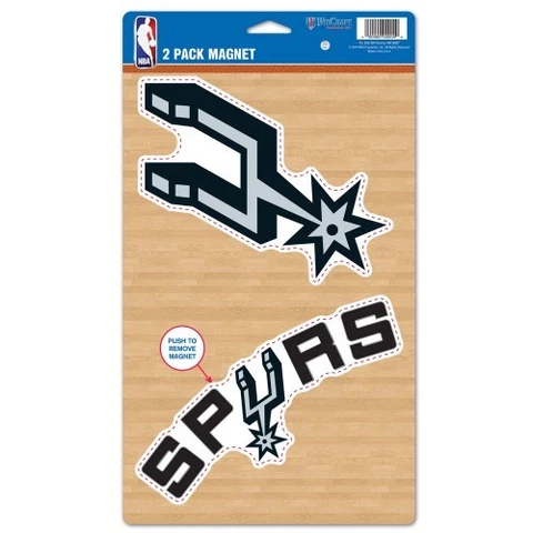 San Antonio Spurs 2 Pack Magnet Cover