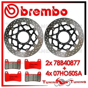 Dischi Freno Anteriore BREMBO + Pastiglie SA PER HONDA CBR 1000 RR 2006 2007 - Imagen 1 de 1