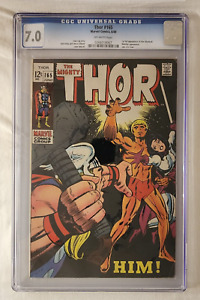 Thor #165 (1969) CGC 7.0 1st Full appearance of HIM - Adam Warlock