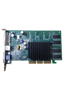 DELL CN-0G0001-44571 DELL NVIDIA 128MB VGA/DVI/S-VIDEO AGP GRAPHICS CARD - Picture 1 of 5