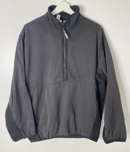 Chaqueta de Rescate Olímpico IllumiNITE Para Hombres M Negra 1/4 Cremallera Pullover Reflectante EE. UU. - Imagen 1 de 8